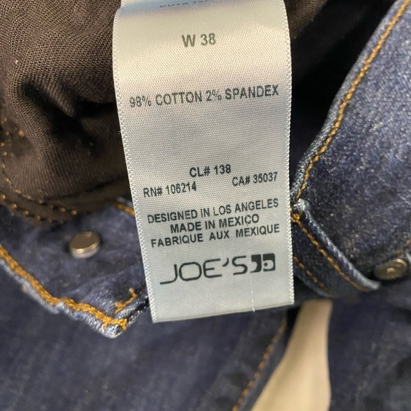 Joe’s Women’s Straight Leg Dark Blue Jeans Size W38 - Picture 6 of 15